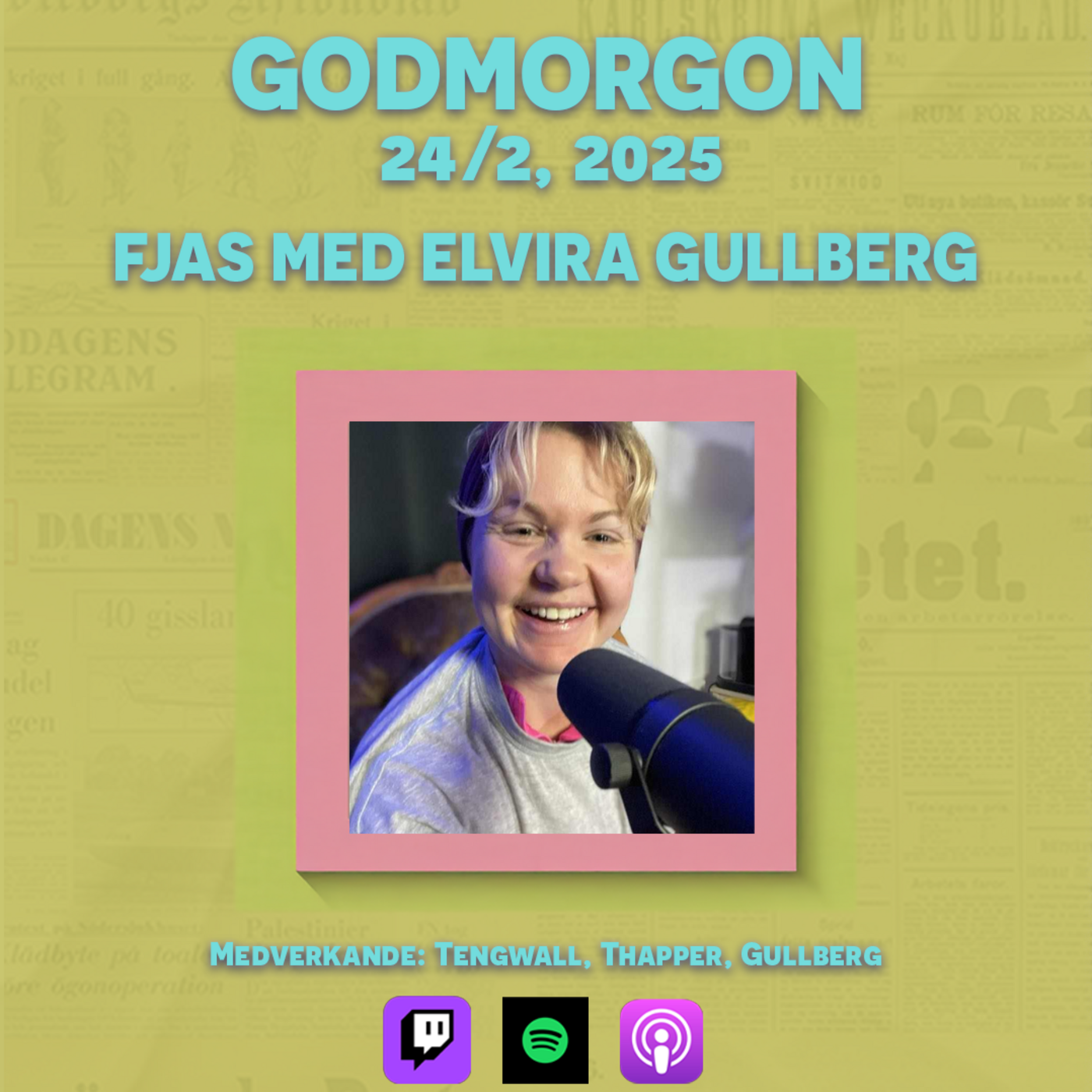 24/2, 2025 - Fjas med Elvira Gullberg