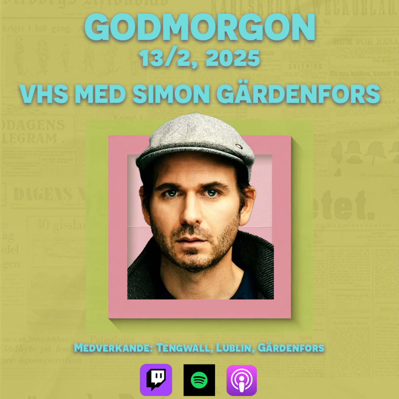 13/2, 2025 - VHS med Simon Gärdenfors