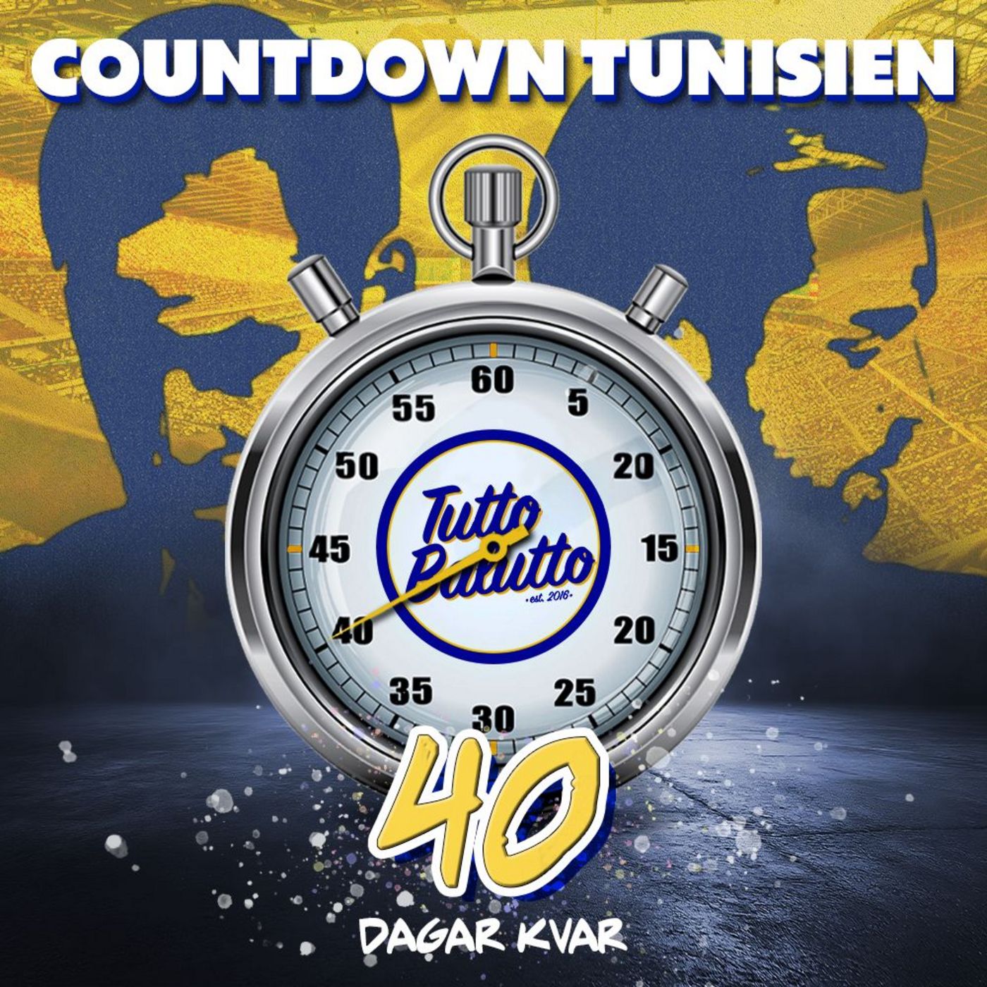 Countdown Tunisien: 40 dagar kvar