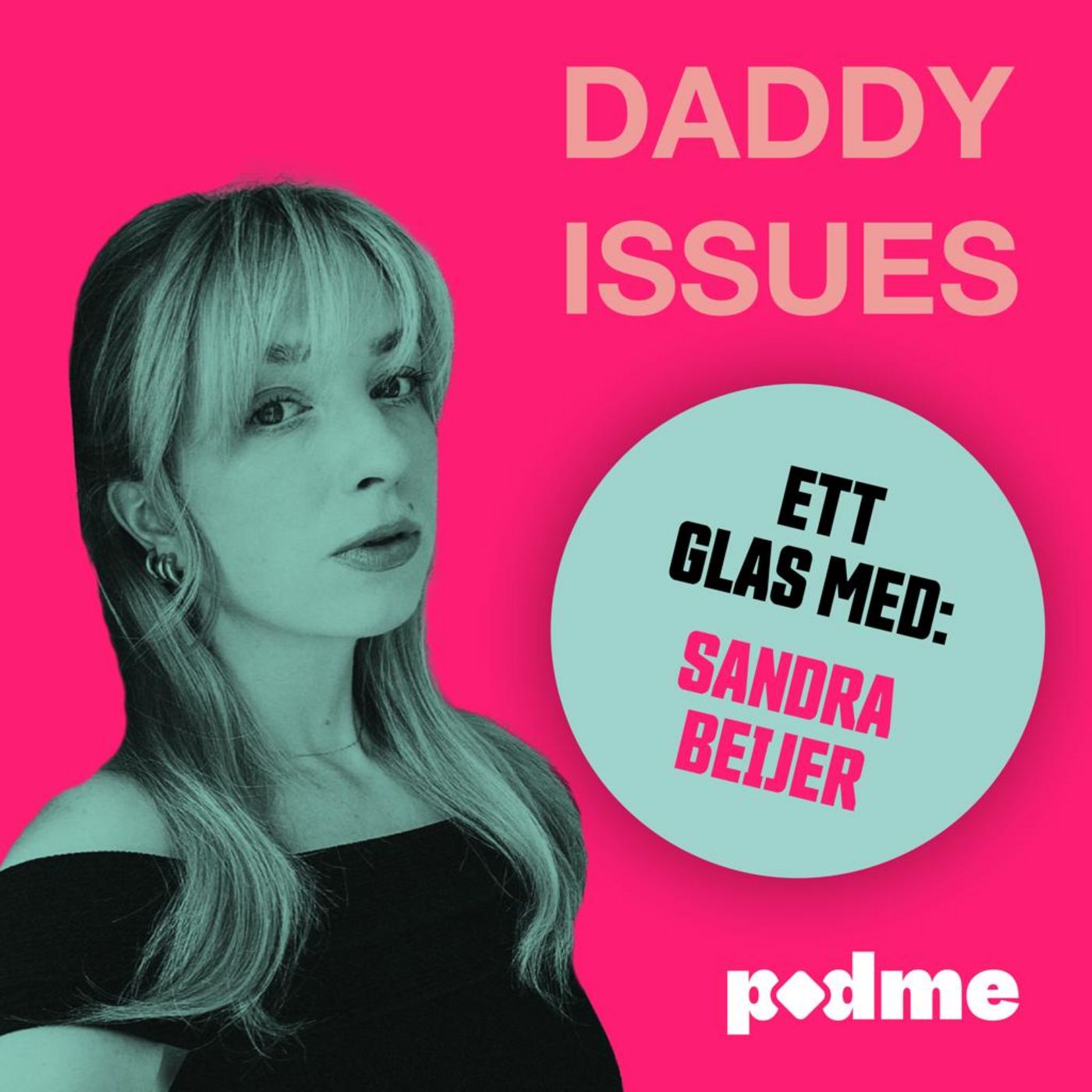 304. Ett glas med: Sandra Beijer