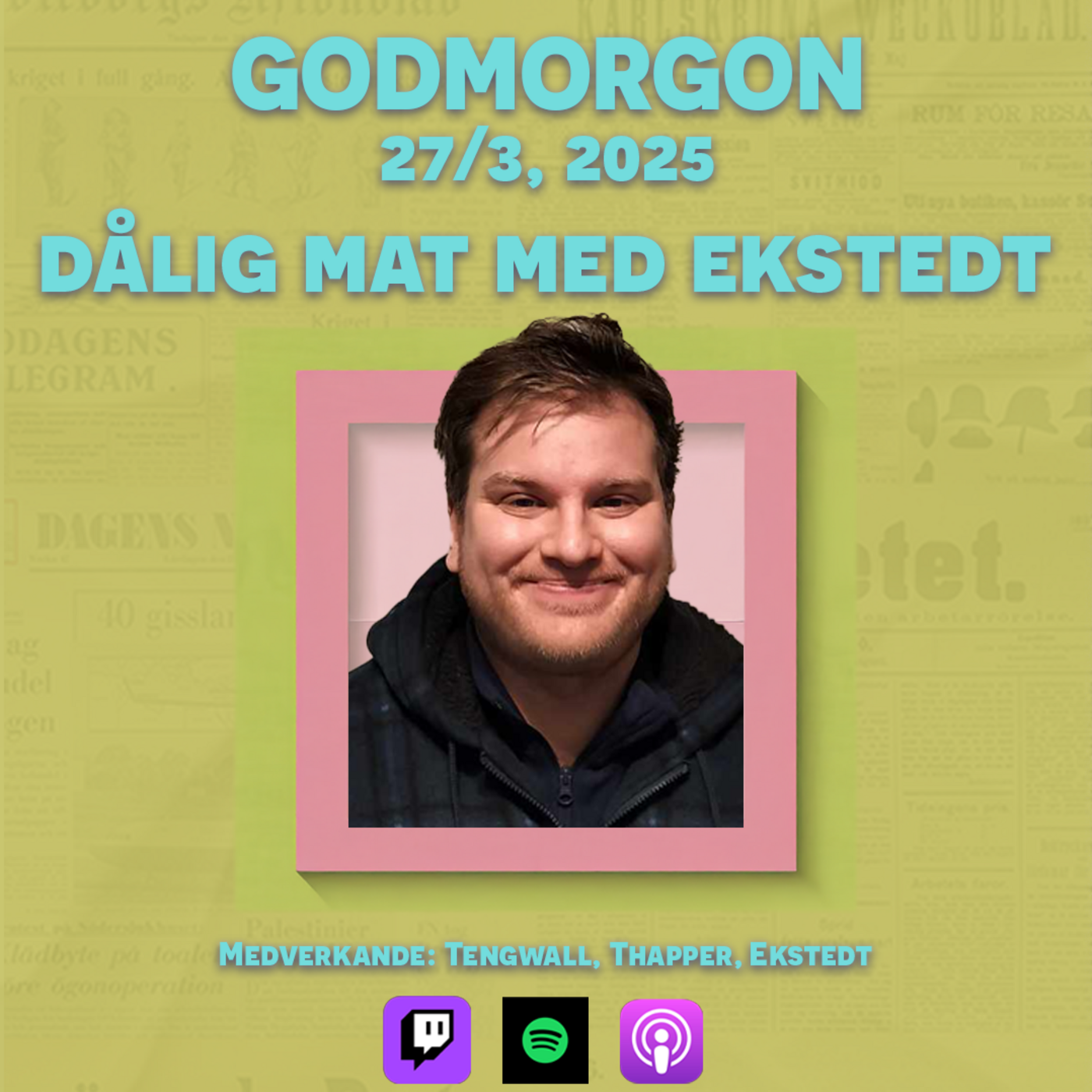 27/3,2025 - Dålig mat med Jesper Ekstedt