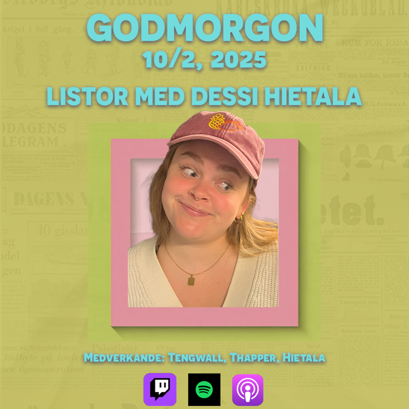 10/2, 2025 - Listor med Dessi Hietala