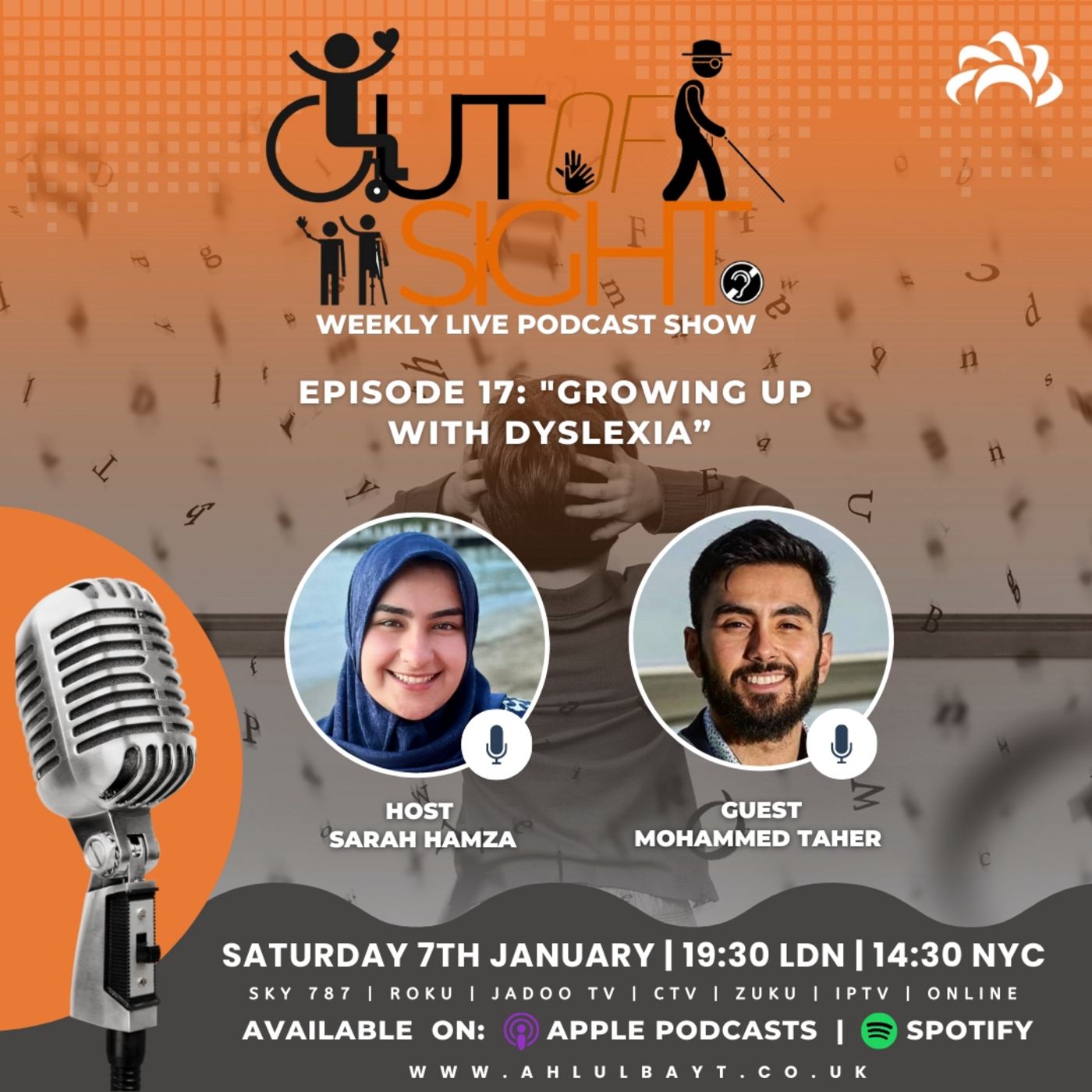 Episode 14 - Growing Up With Dyslexia