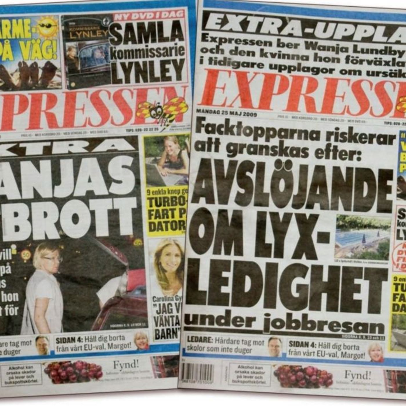 7. Stora avsnittet om Expressens gigantiska övertramp och journalistiska skrönor vi minns - Gäst: David Sandberg episode artwork