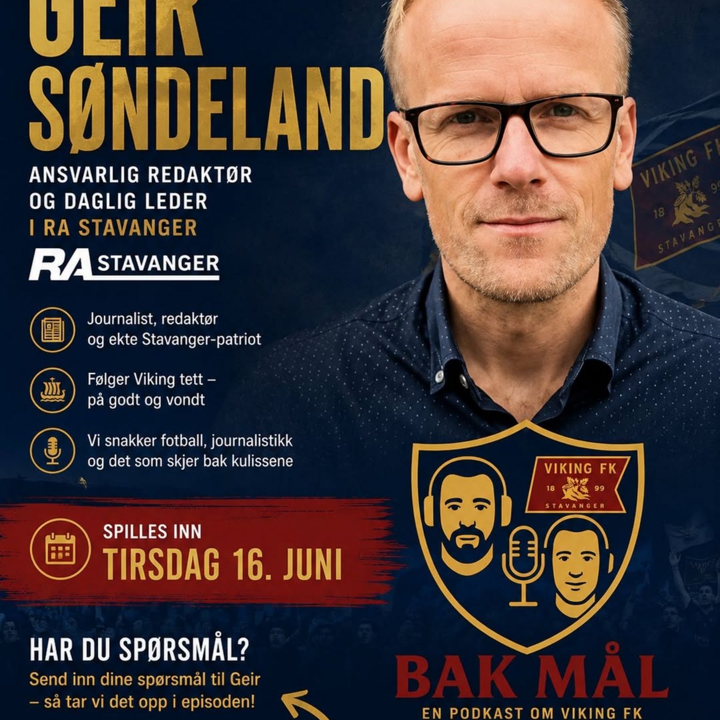 #52 Geir Søndeland´s reise med Viking og RA Stavanger! episode artwork