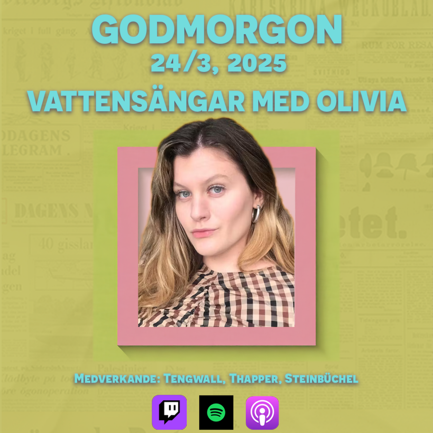 24/3, 2025 - Vattensängar med Olivia Steinbüchel