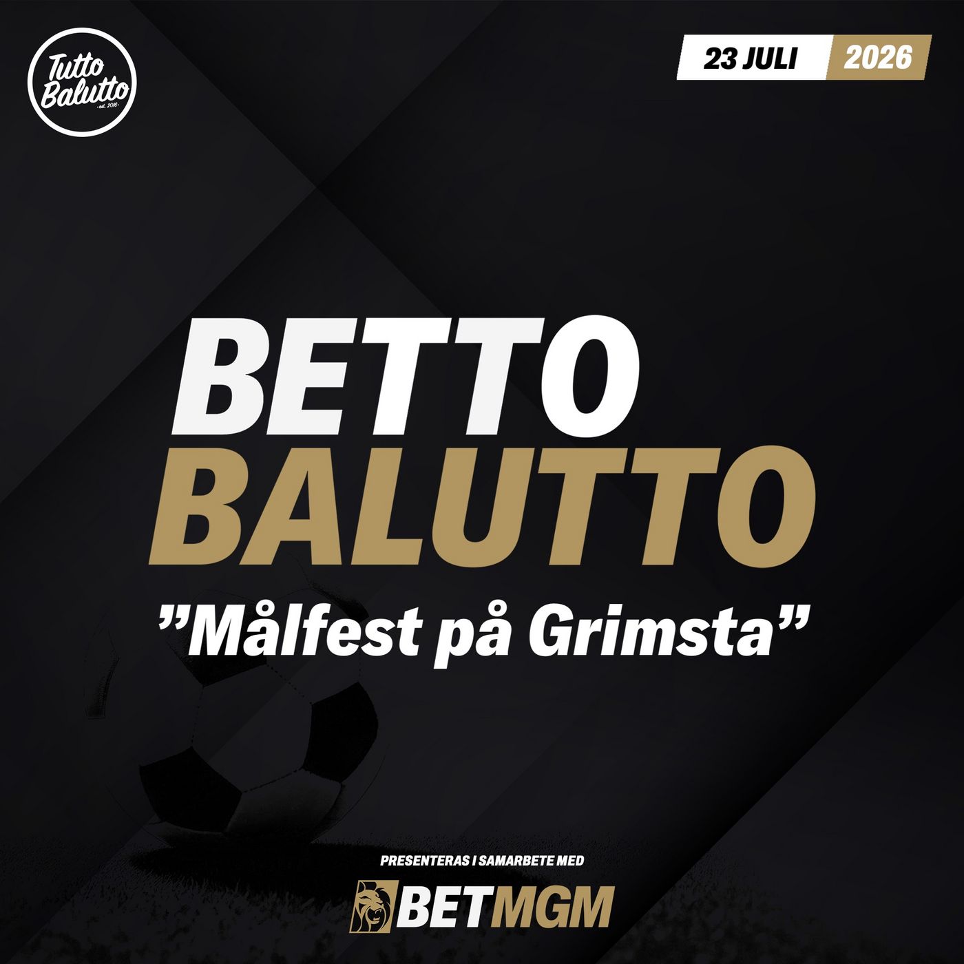 Betto Balutto - 23 juli