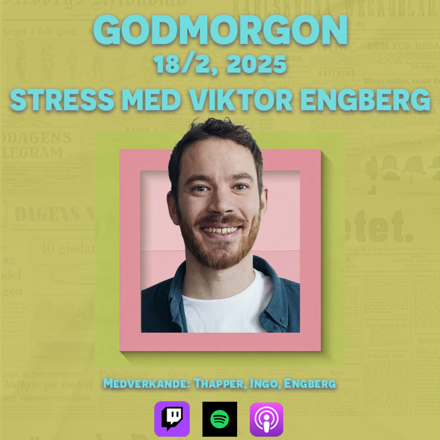 18/2, 2025 - Stress med Viktor Engberg