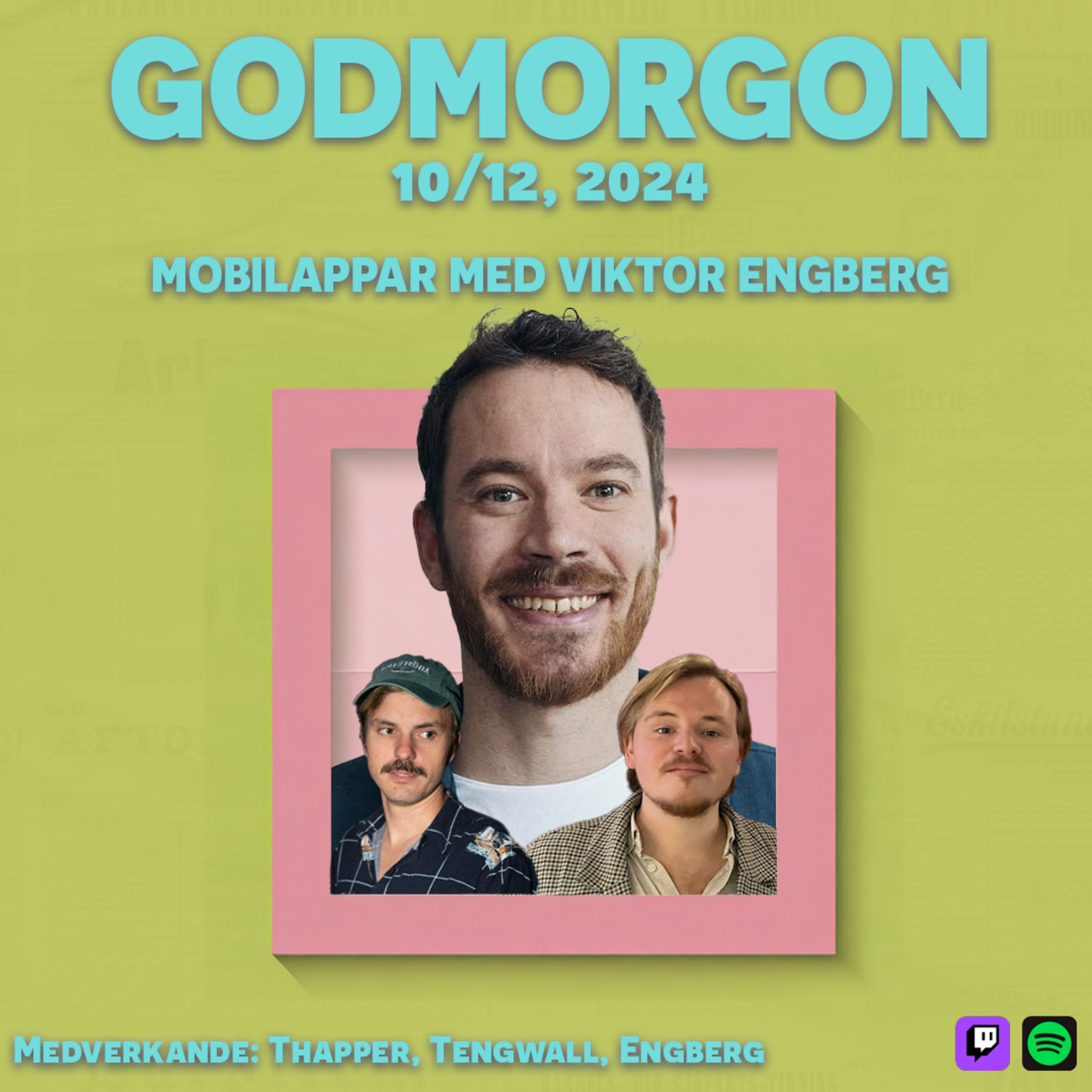 10/12, 2024 - Mobilappar med Viktor Engberg