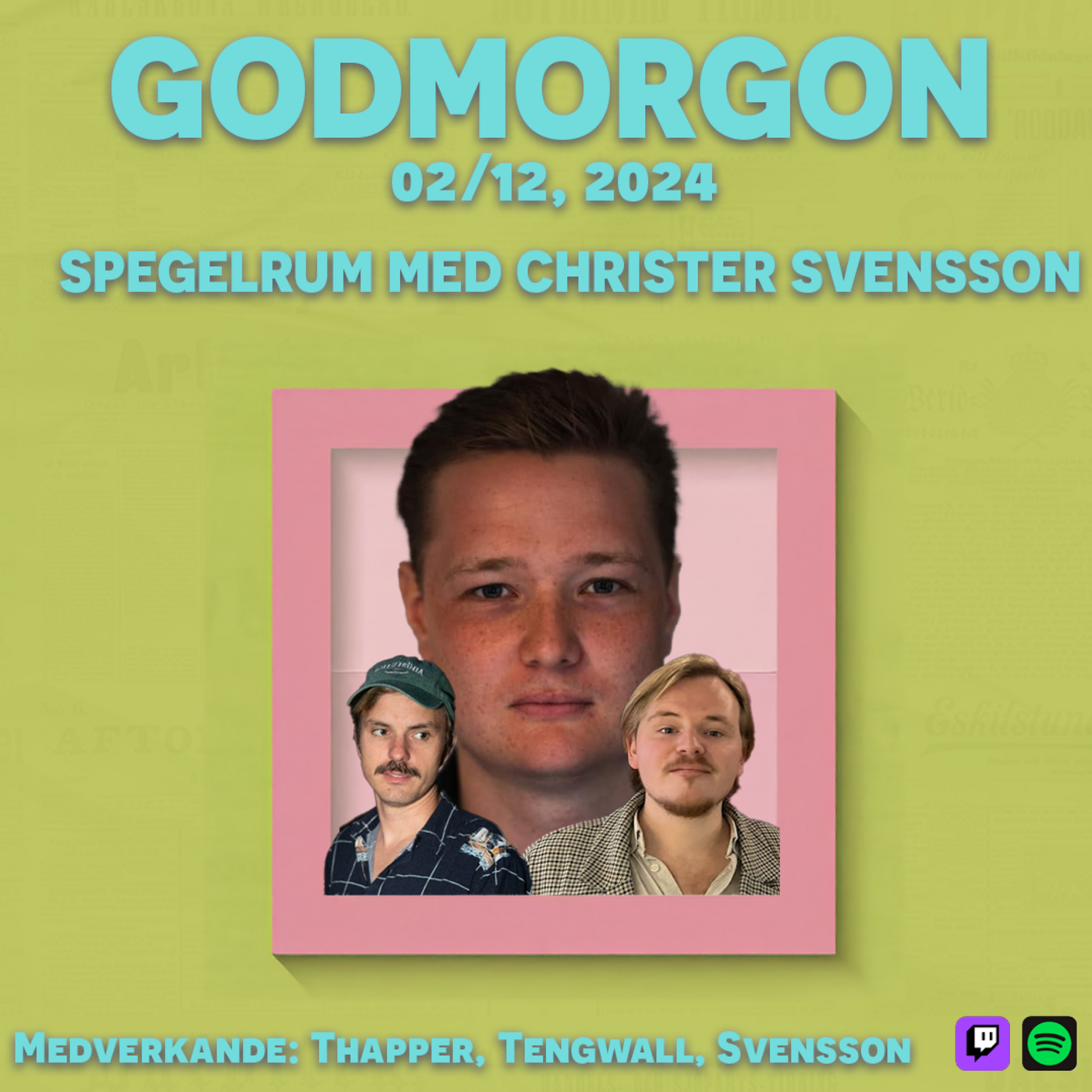 2/12, 2024 - Spegelrum med Christer Svensson