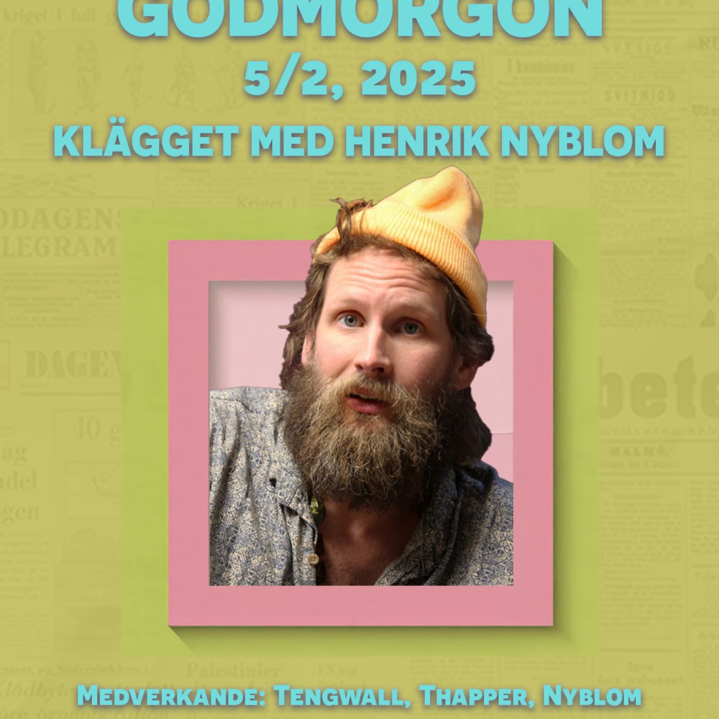 5/2, 2025 - Klägget med Henrik Nyblom