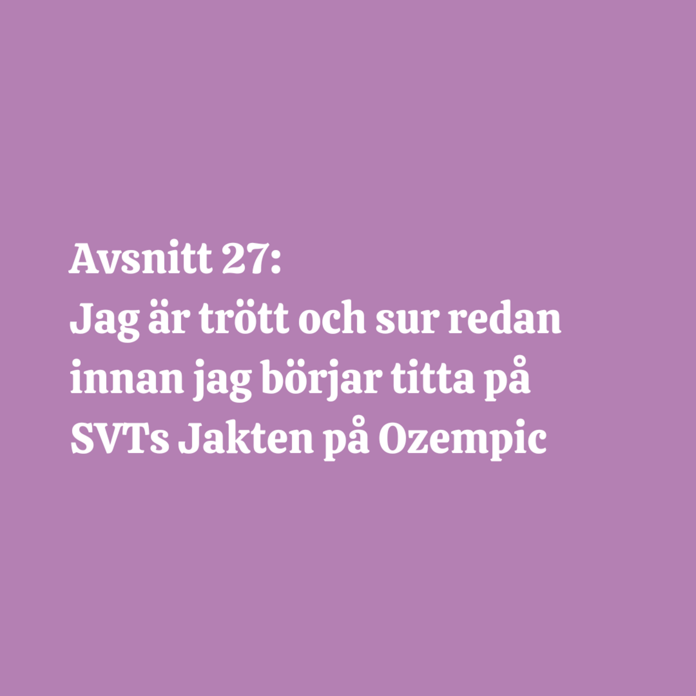 Släpp tyglarna