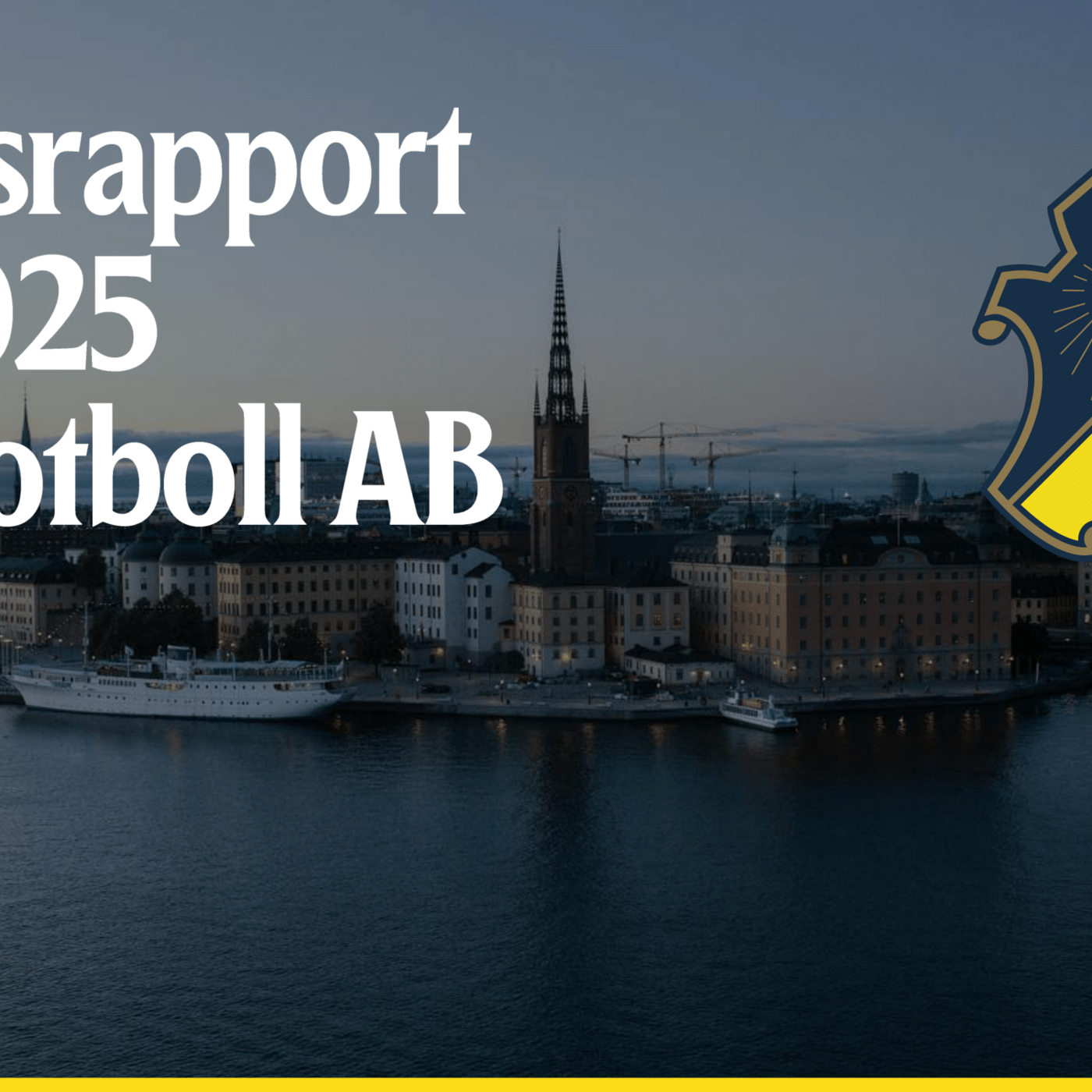 Studio AIK Live: Delårsrapport april - juni 2025