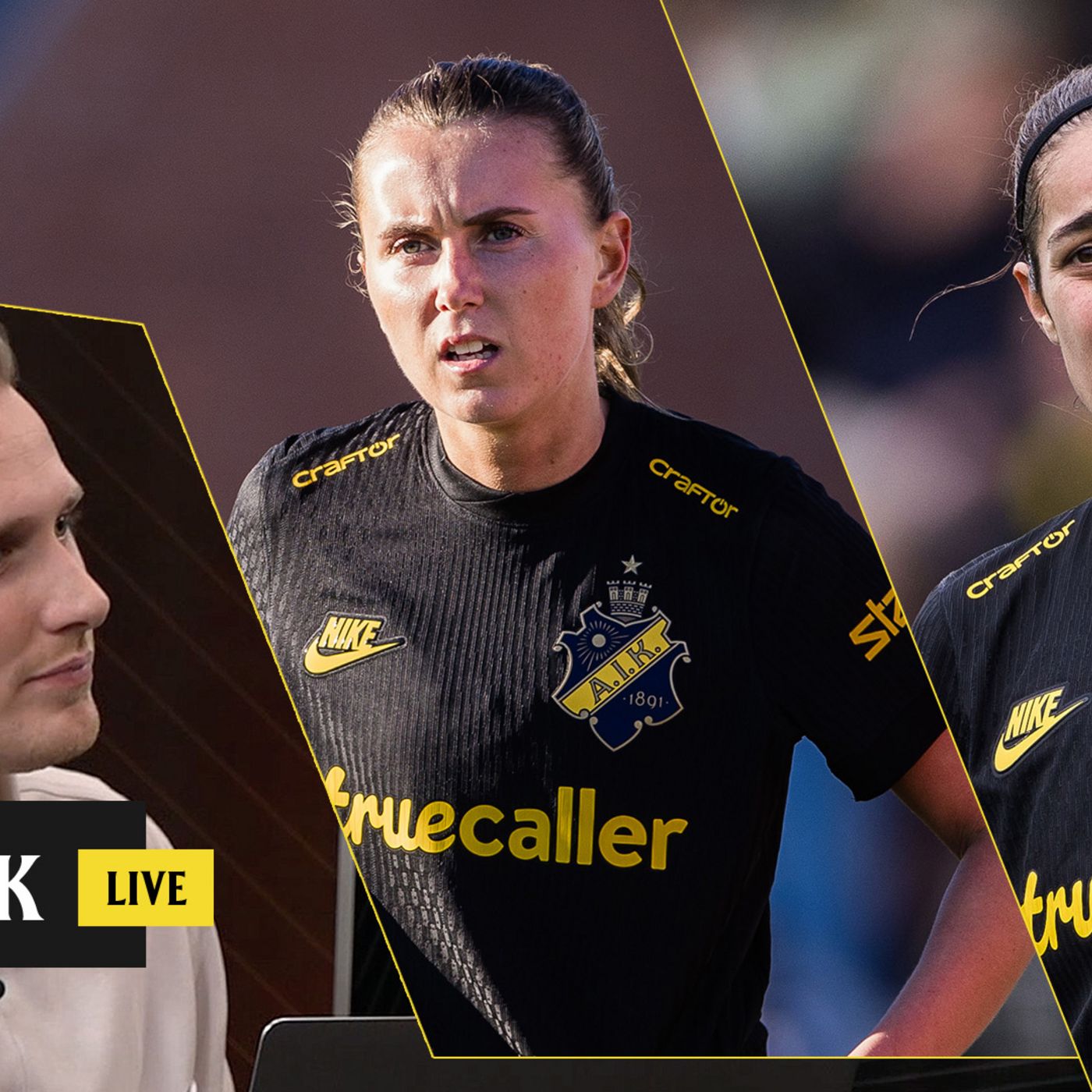 Studio AIK Live: Adelisa Grabus, Daniella Famili & Axel Franzén