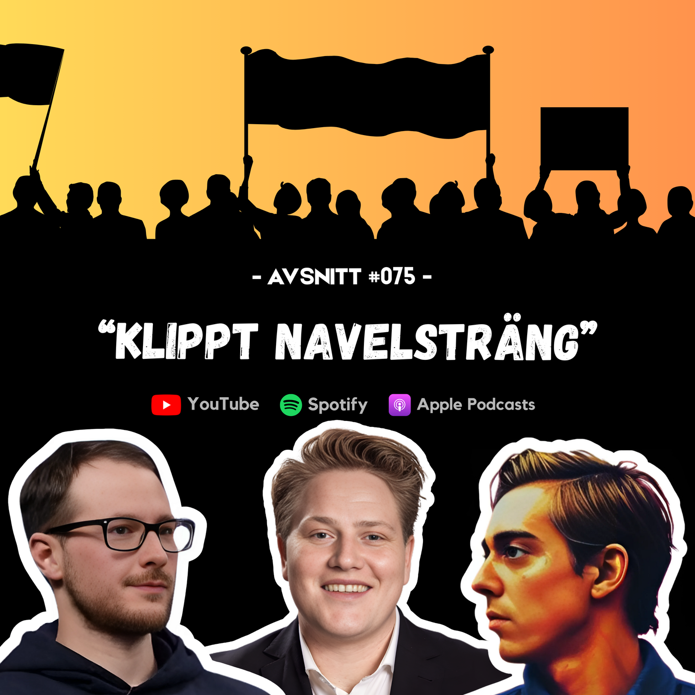 #075 - Klippt navelsträng episode artwork