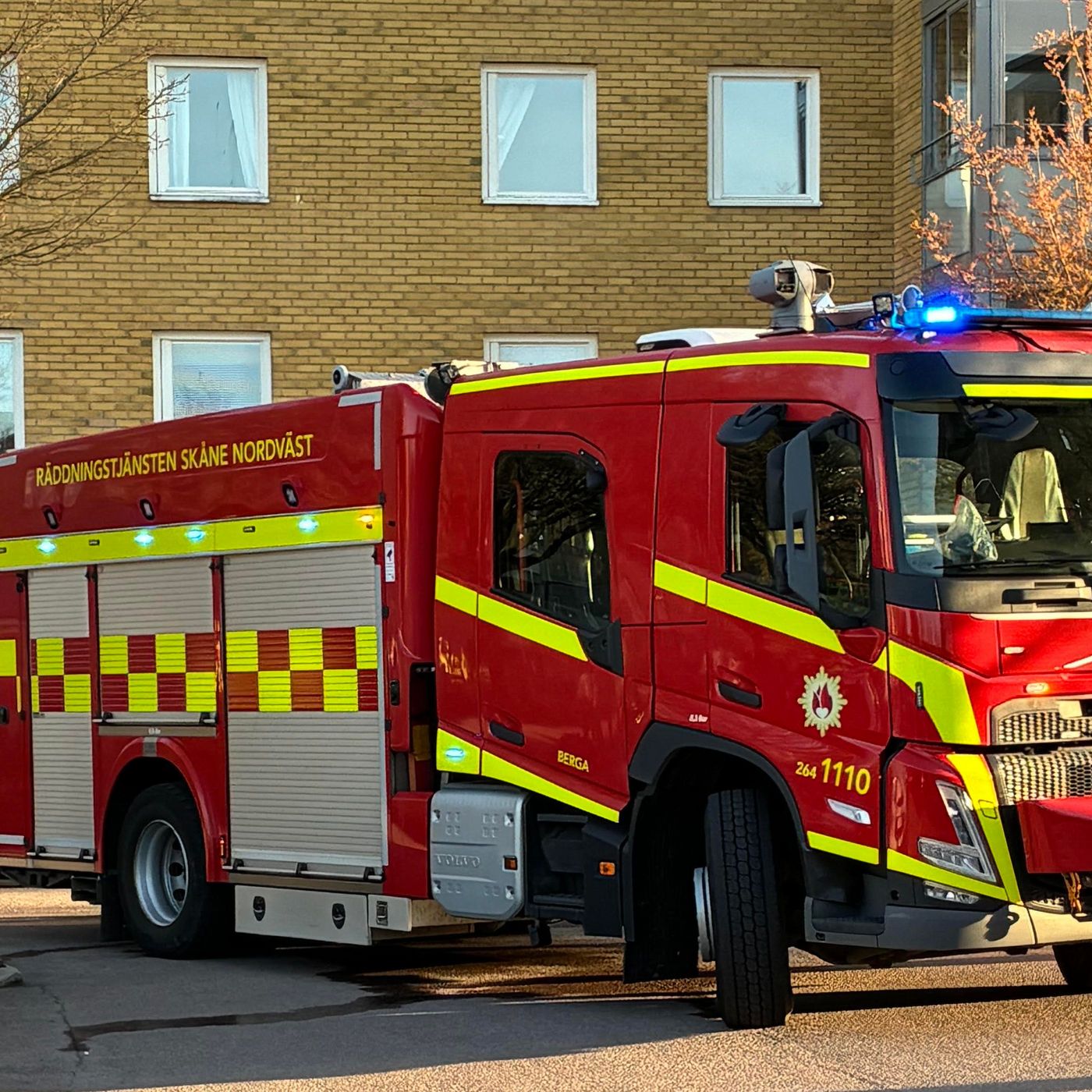 Balkongbrand släcktes snabbt på Fredriksdal episode artwork