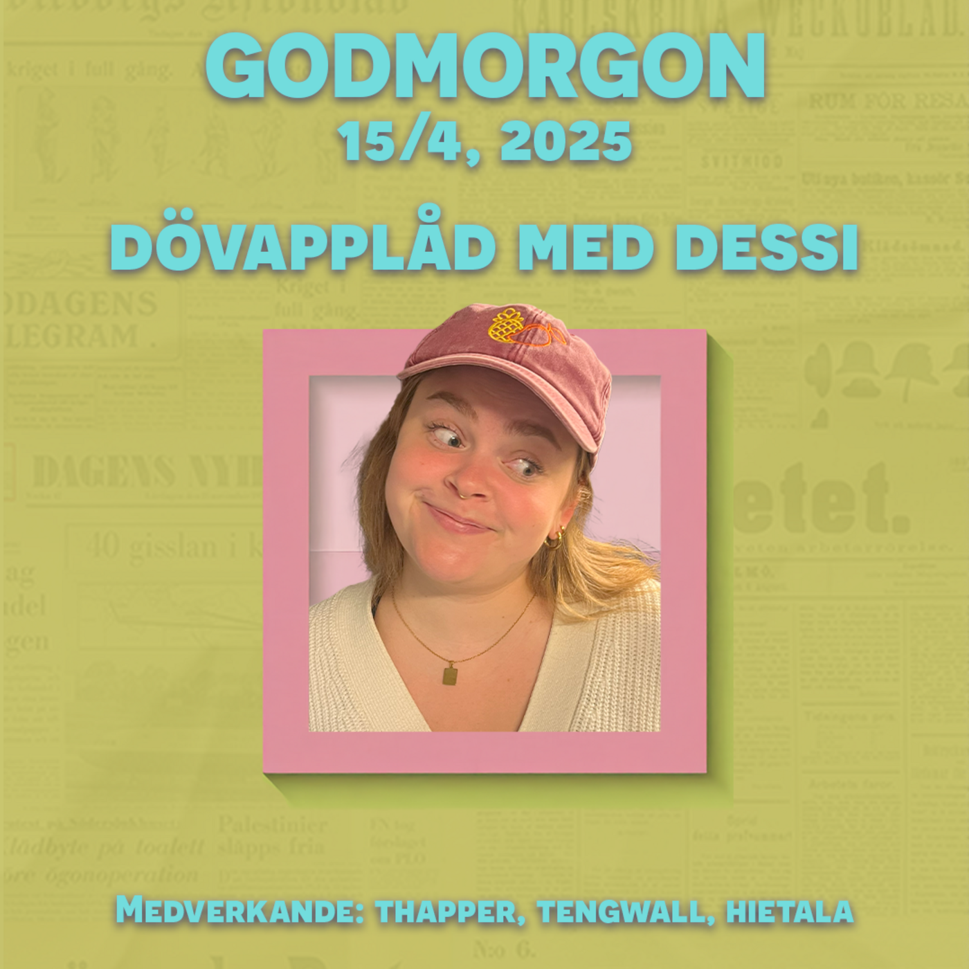 15/4, 2025 - Dövapplåd med Dessi Hietala