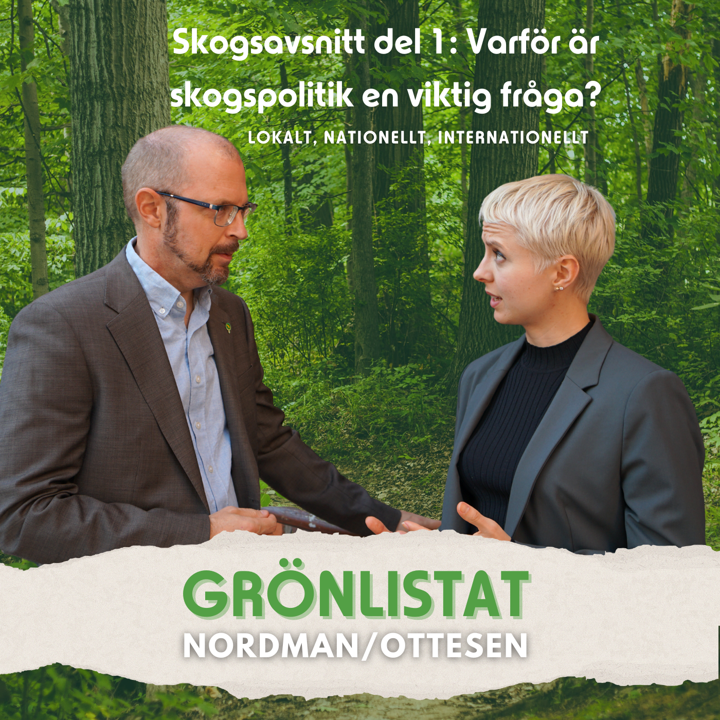Skogsavsnitt del 1: Varför är skogspolitik en viktig fråga? episode artwork