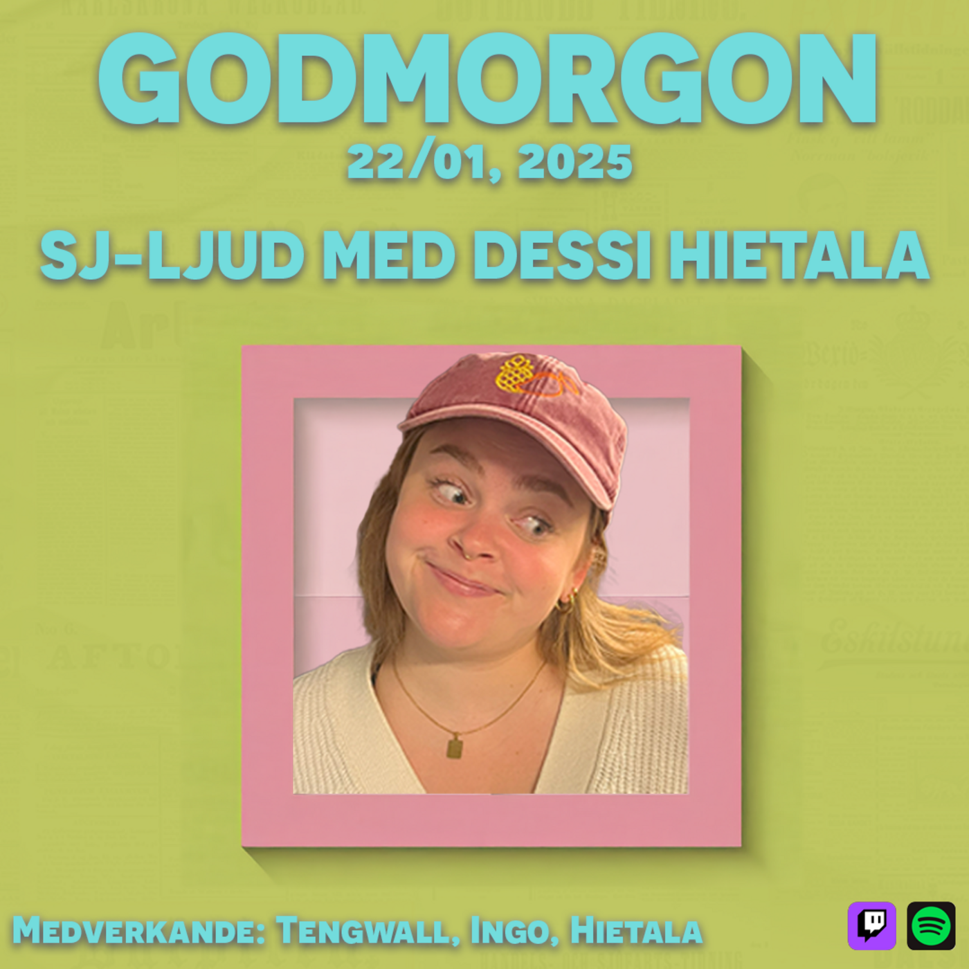 22/1, 2025 - SJ-Ljud med Dessi Hietala