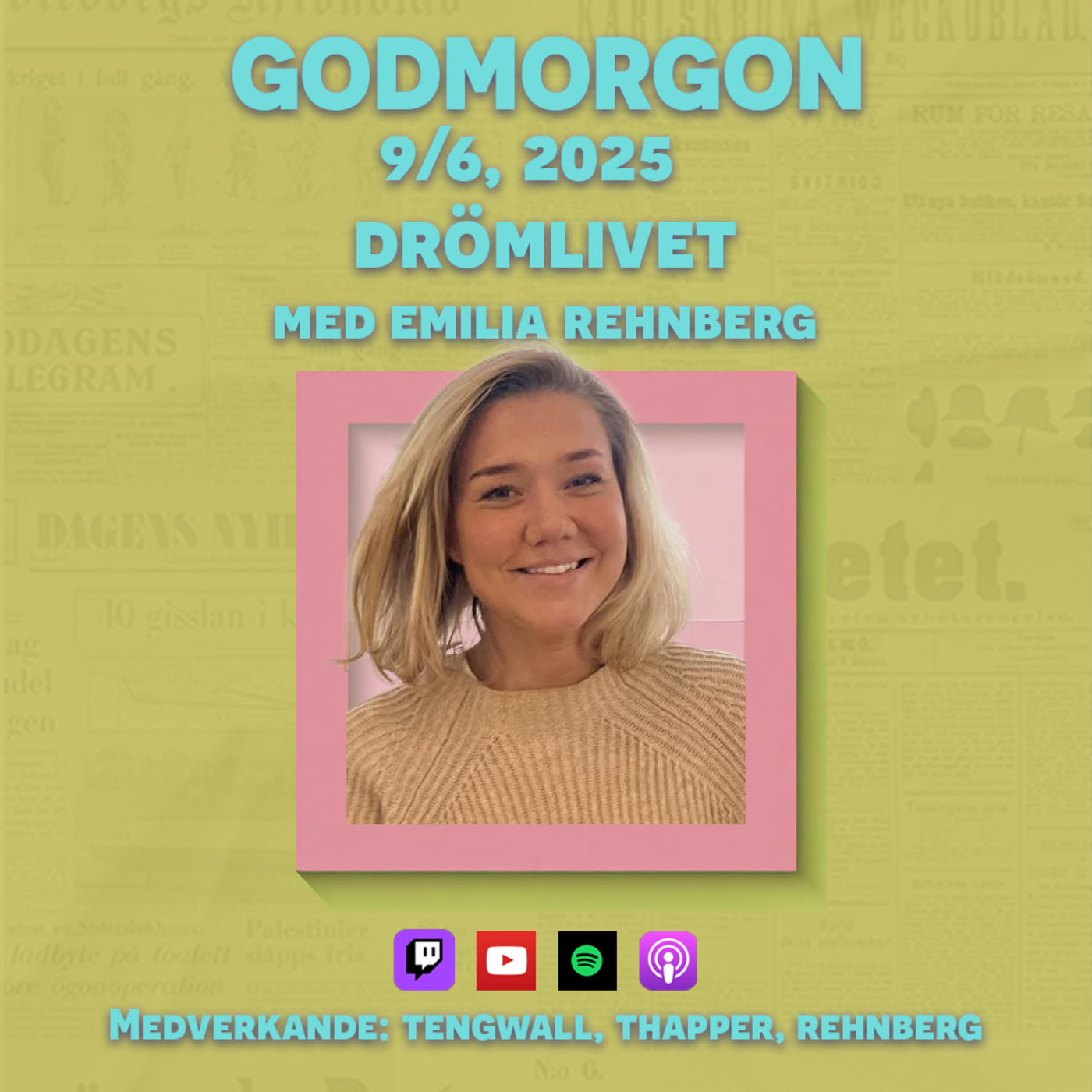 9/6, 2025 - Drömliv med Emilia Rehnberg