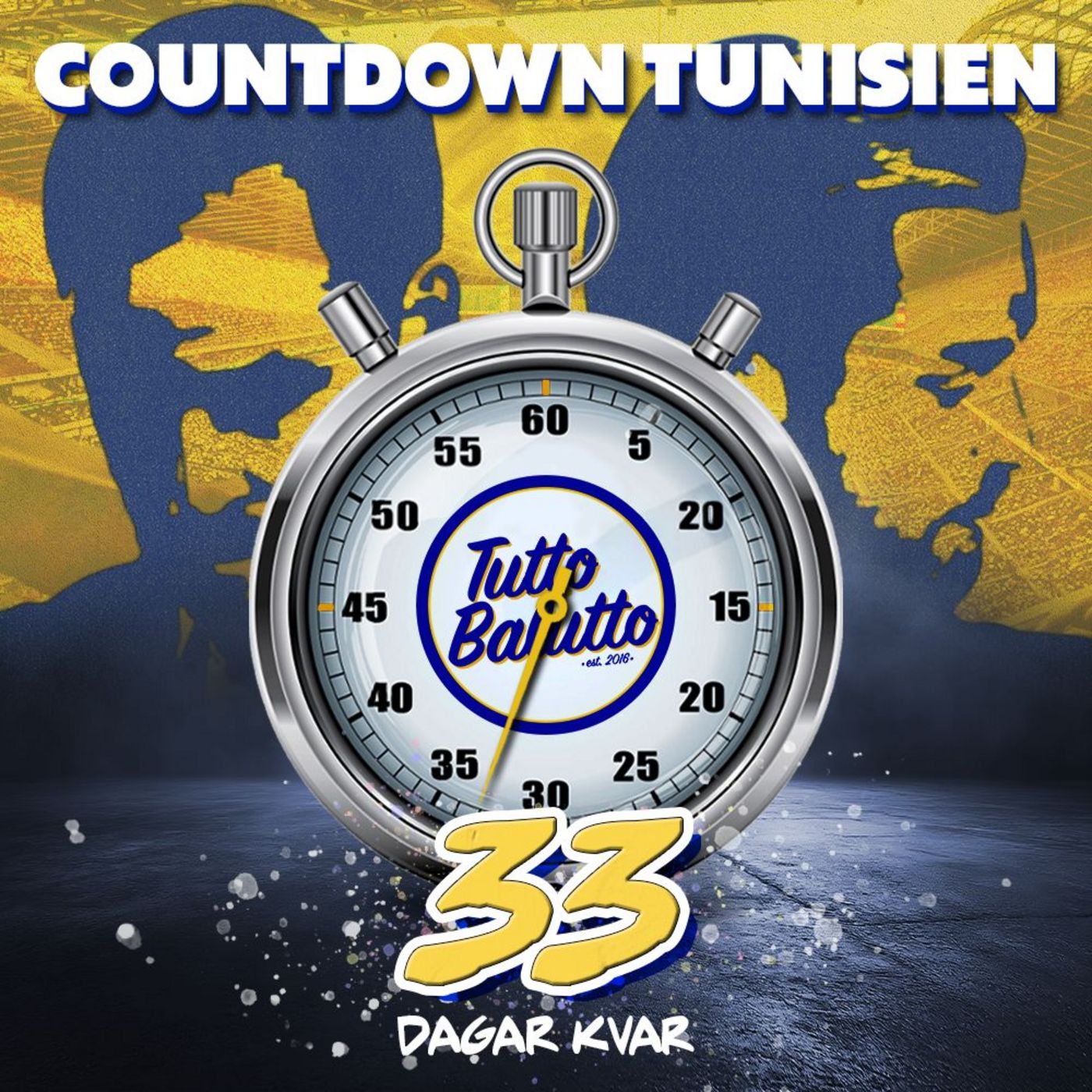Countdown Tunisien: 33 dagar kvar