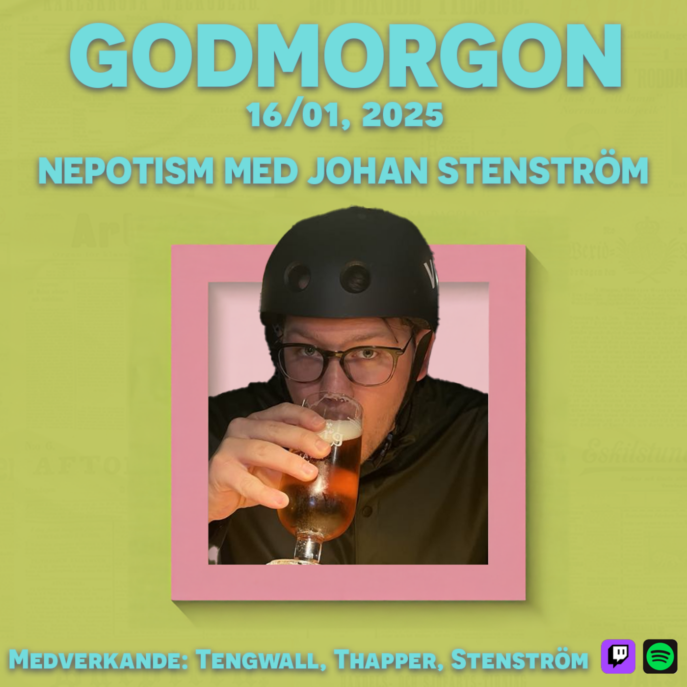 16/1, 2024 - Nepotism med Johan Stenström
