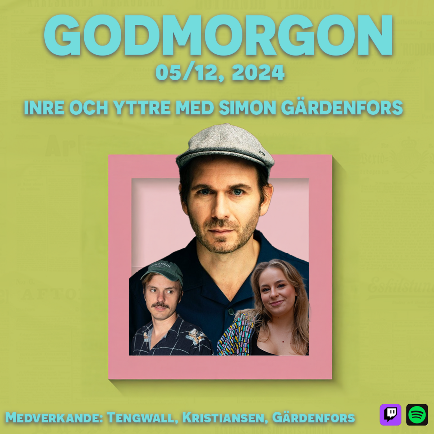 5/12, 2024 - Inre och yttre med Simon Gärdenfors