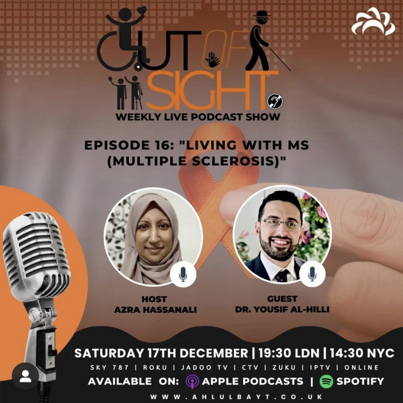 Episode 13 - Living With MS (Multiple Sclerosis)