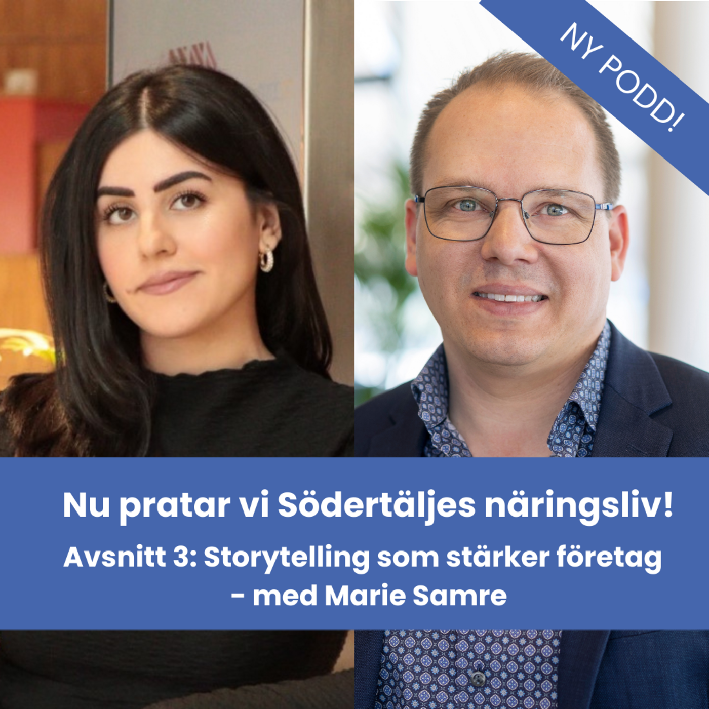Avsnitt 3: Storytelling som stärker företag - med Marie Samre episode artwork