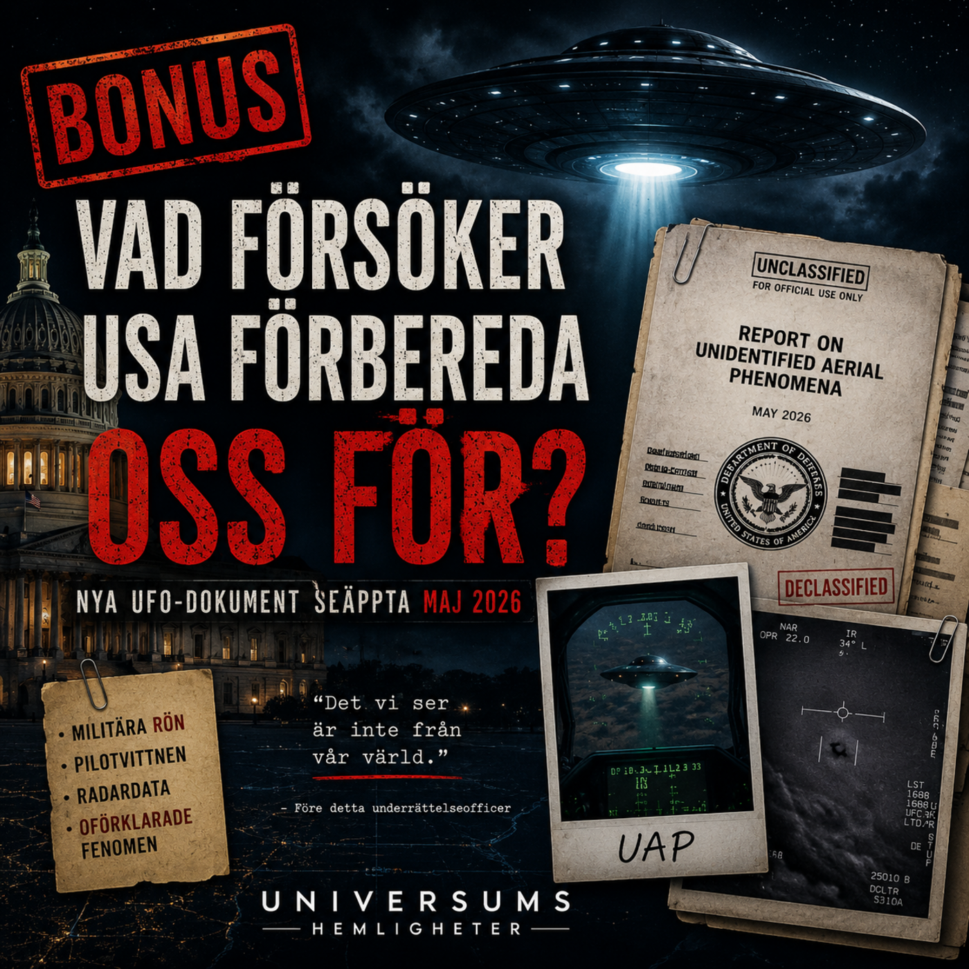 USA:s nya UFO-dokument