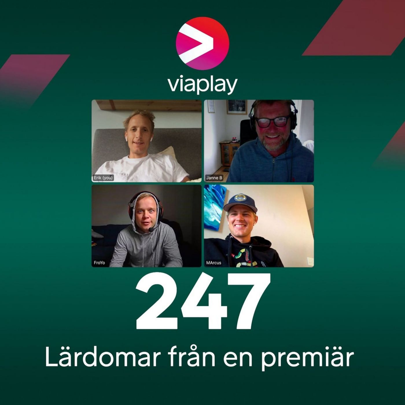 247. Viaplay F1 Podcast - Lärdomar från en premiär + Marcus och Felix episode artwork