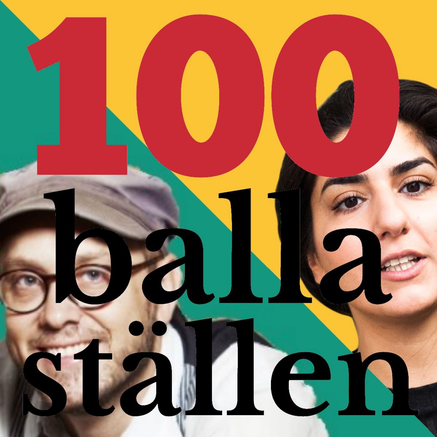 100 balla ställen