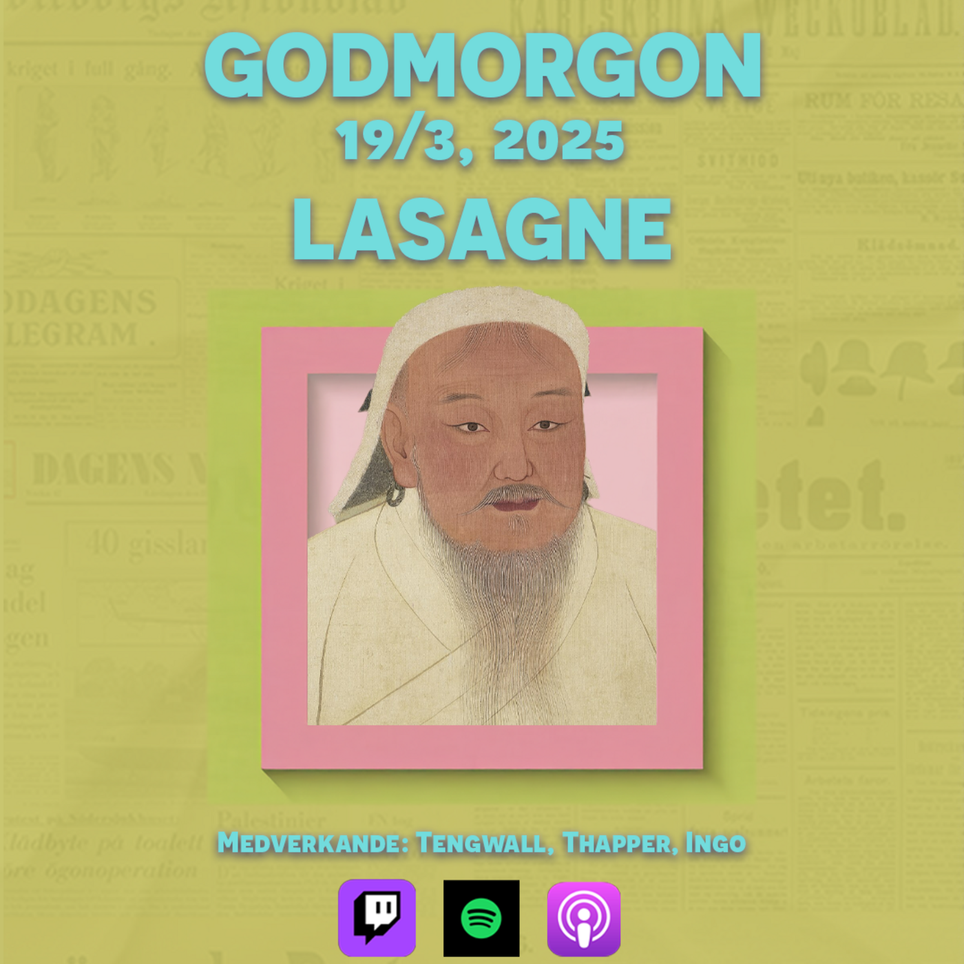 19/3, 2025 - Lasagne