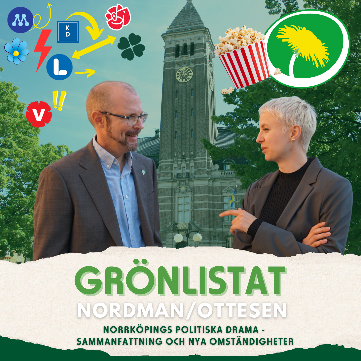 Norrköpings politiska drama - Sammanfattning och nya omständigheter episode artwork