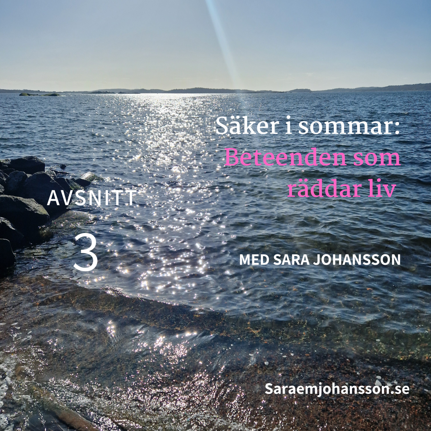 3. Säker i sommar - Beteenden som räddar liv