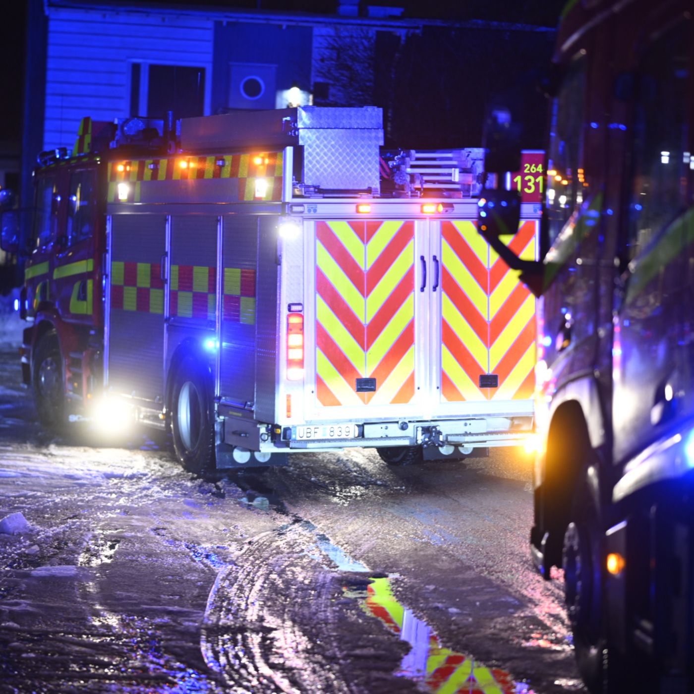 Kraftig lägenhetsbrand på Dalhem i natt episode artwork