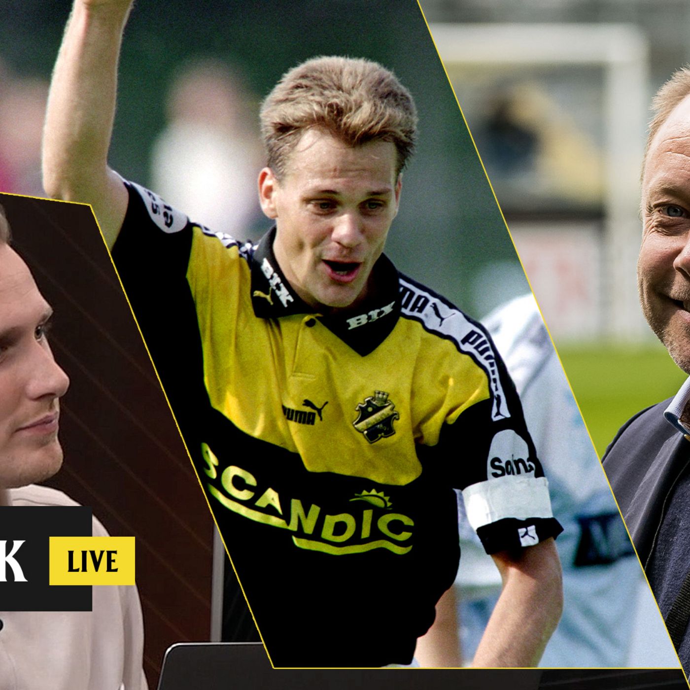 Studio AIK Live: Gary Sundgren, Jalle Hinderson & Anders Andersson