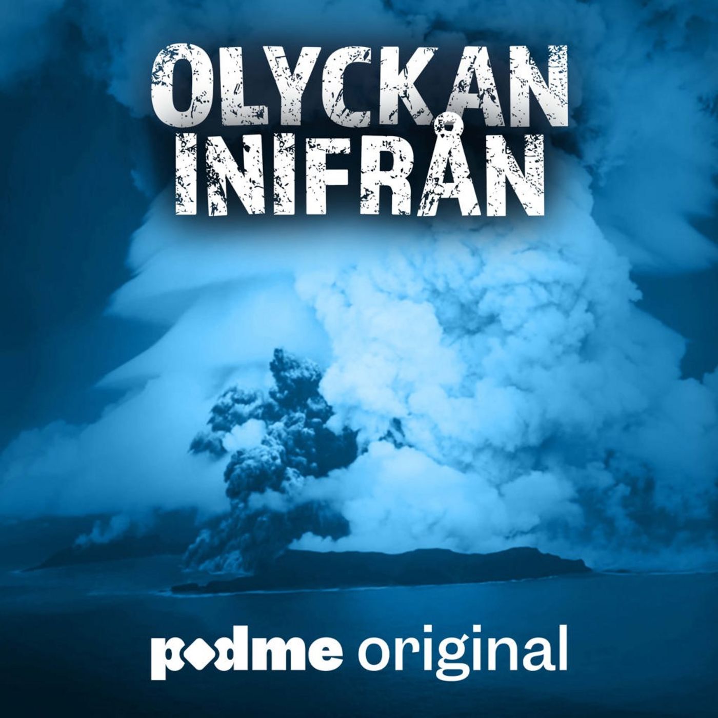 Andrea fast vid vulkanutbrottet på Tonga Andrea fast vid vulkanutbrottet på Tonga