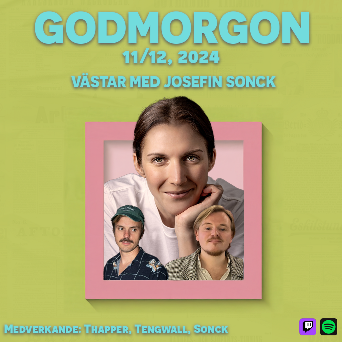 11/12, 2024 - Västar med Josefin Sonck