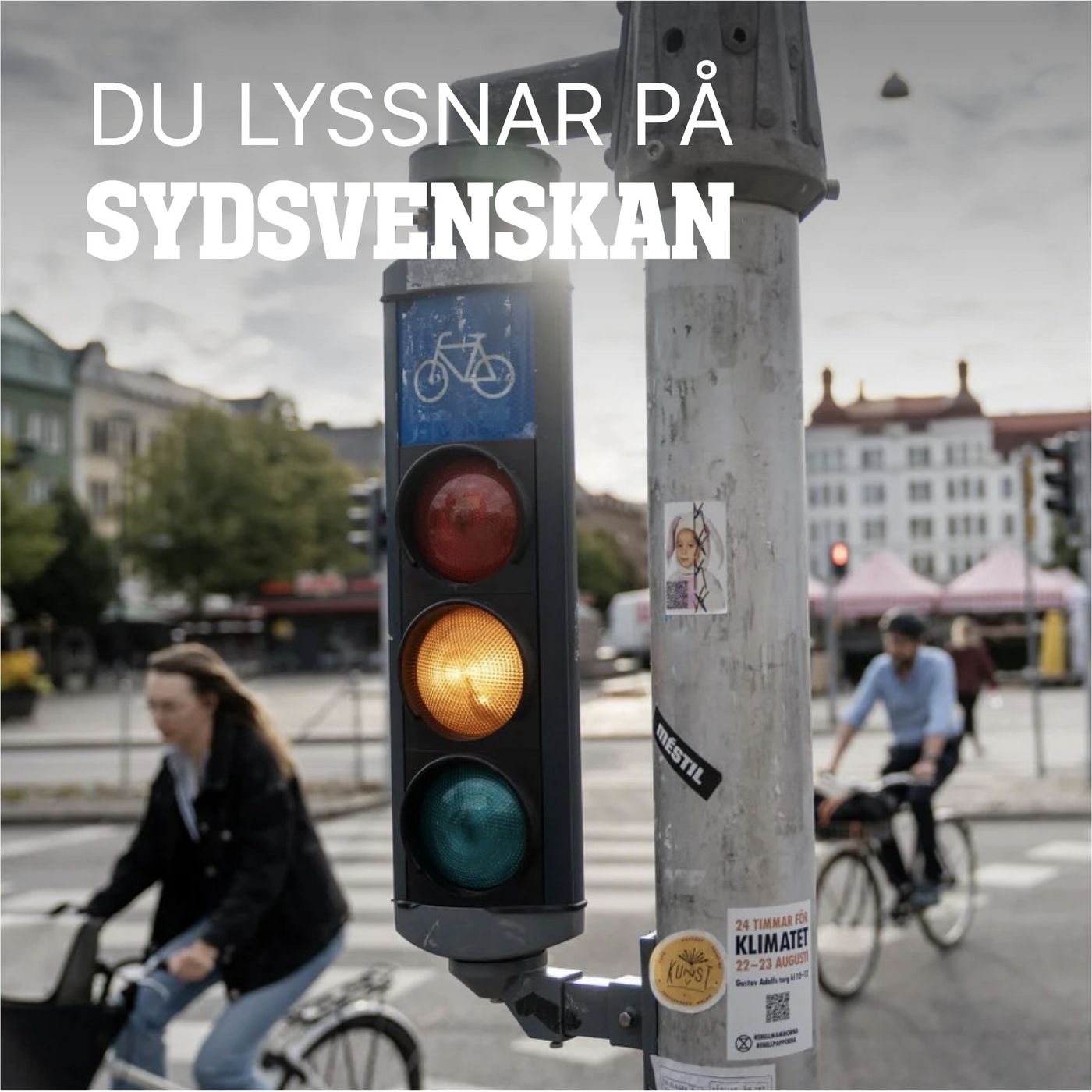 Kaoset på Malmös cykelbanor