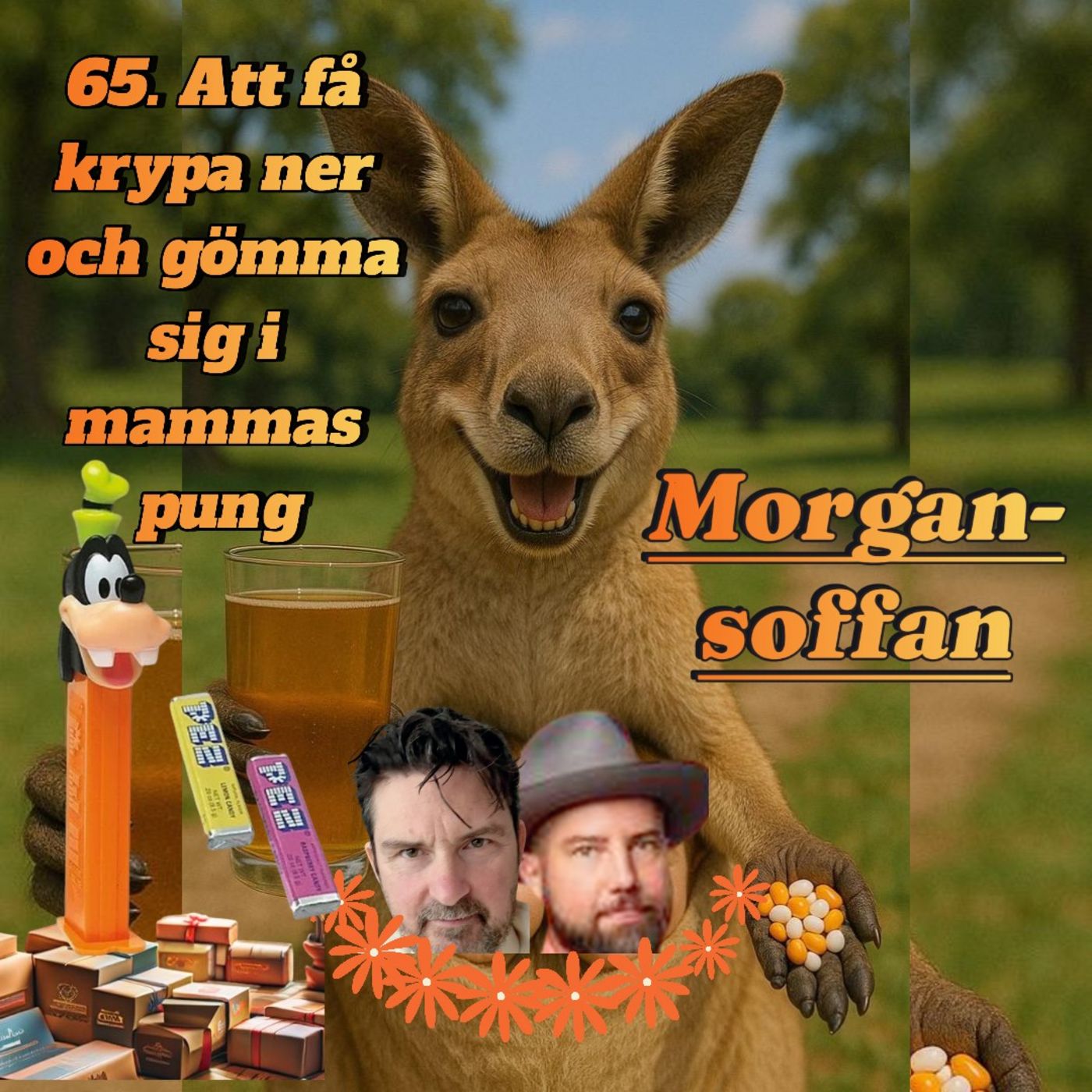 65. Att få krypa ner och gömma sig i mammas pung episode artwork