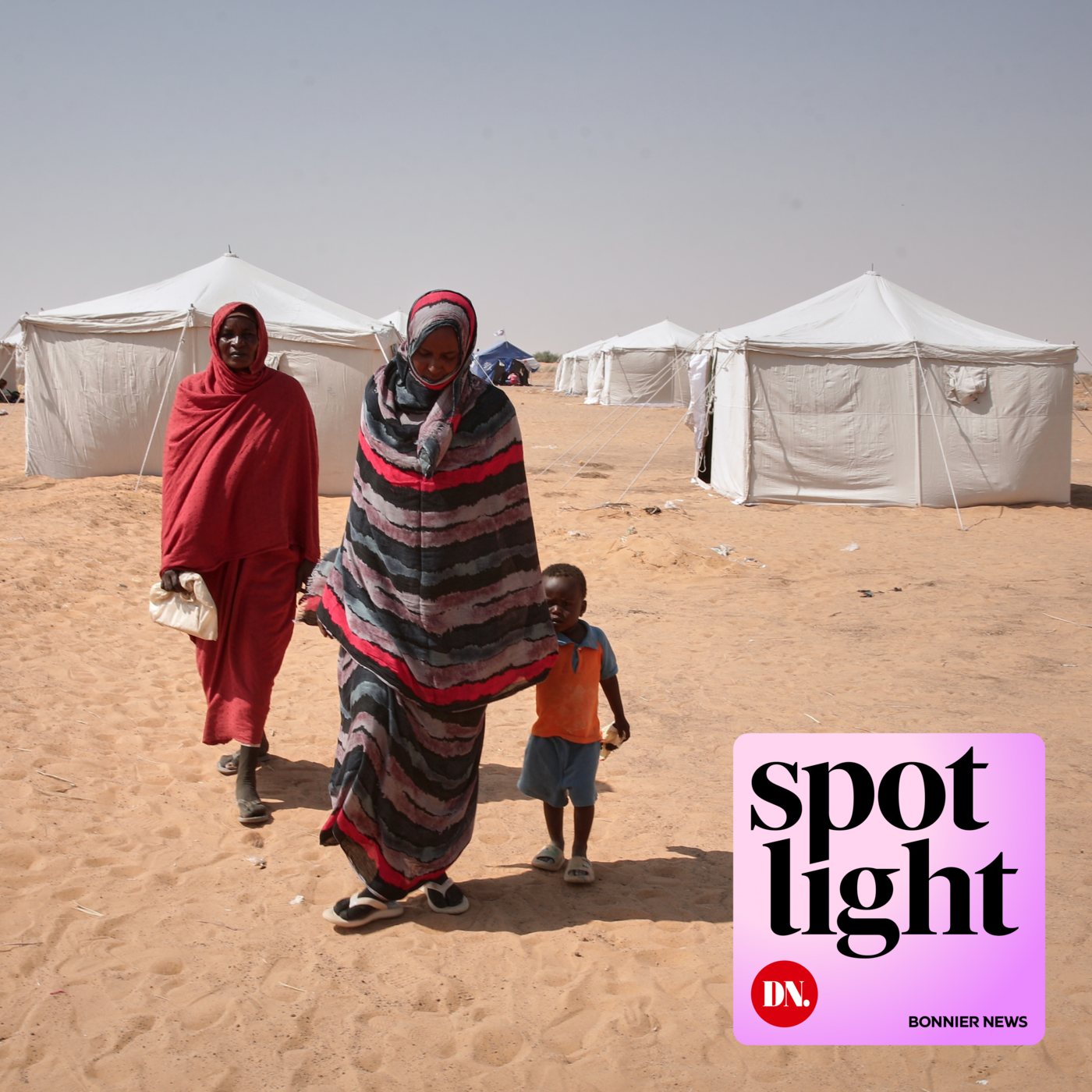 Massakern i Sudan syns från rymden