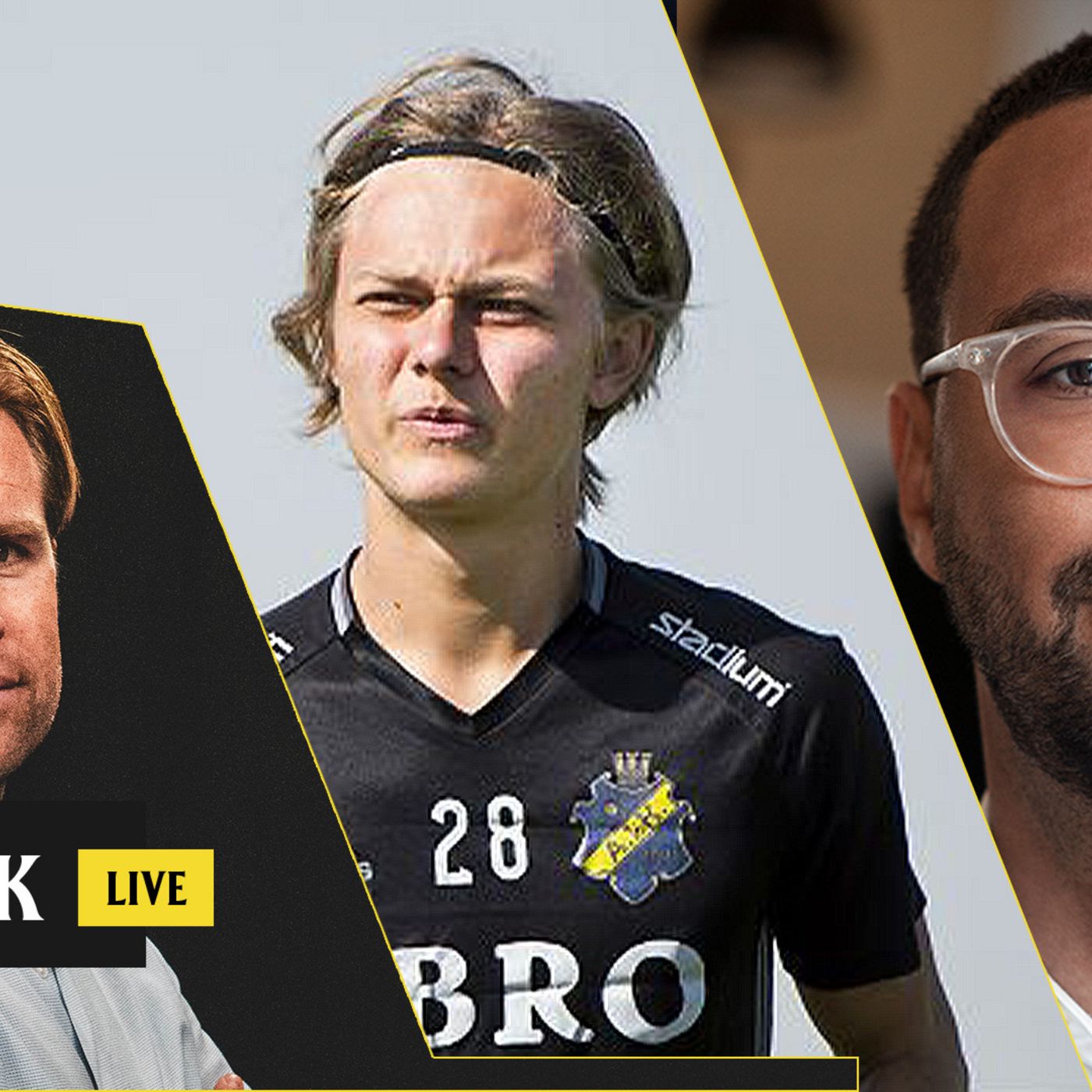 Studio AIK Live: Alexander Snäcke, Juho Bah och Jacob Odmark
