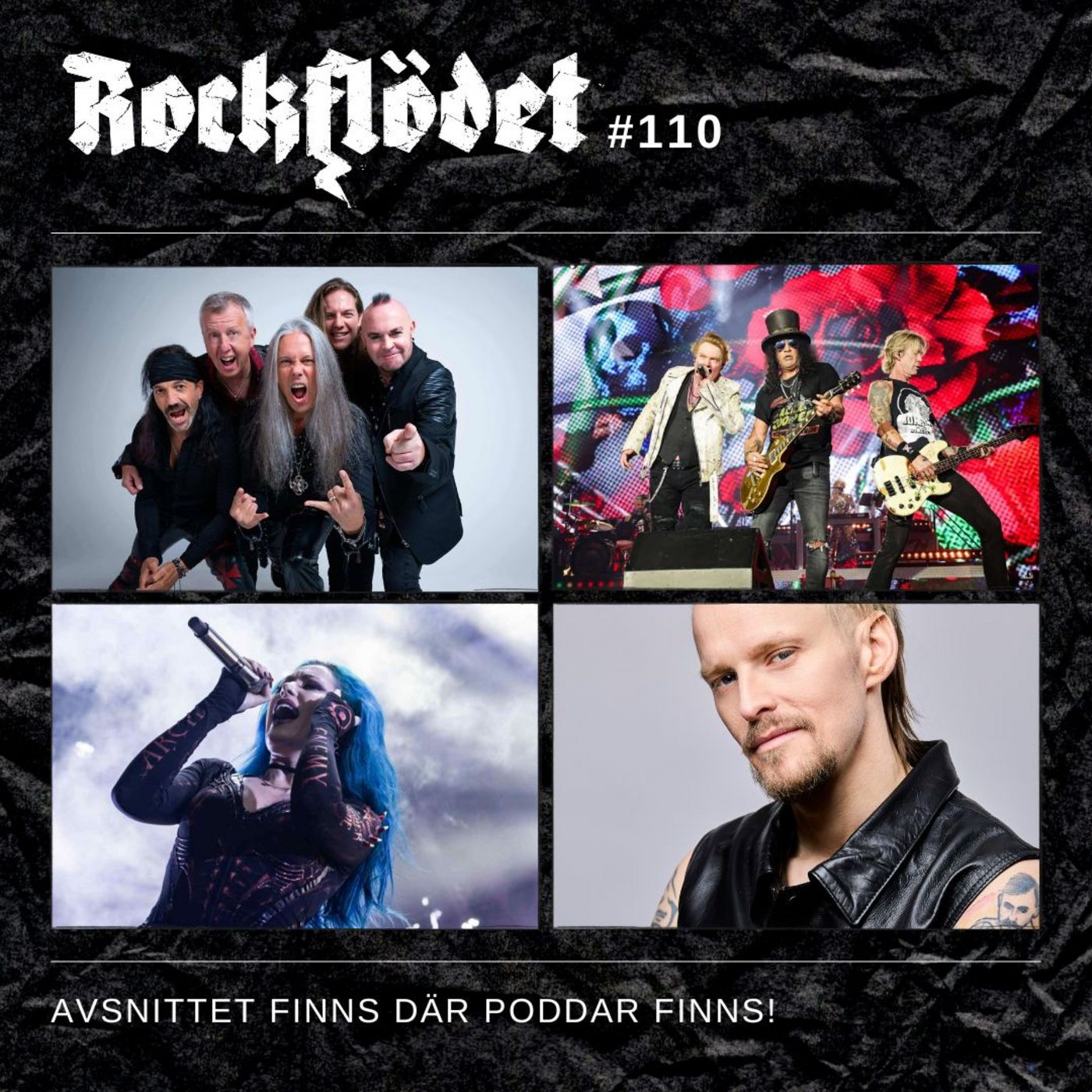 #110. Nytt om bl.a. Erik Grönwall, Guns N’ Roses & Alissa White-Gluz.