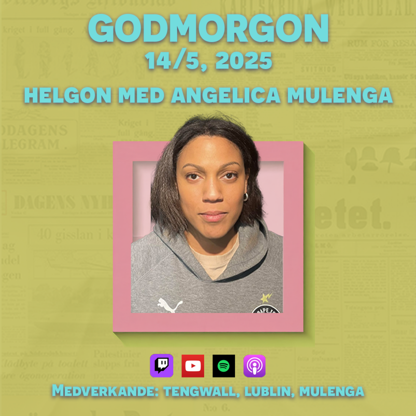 14/5, 2025 - Helgon med Angelica Mulenga