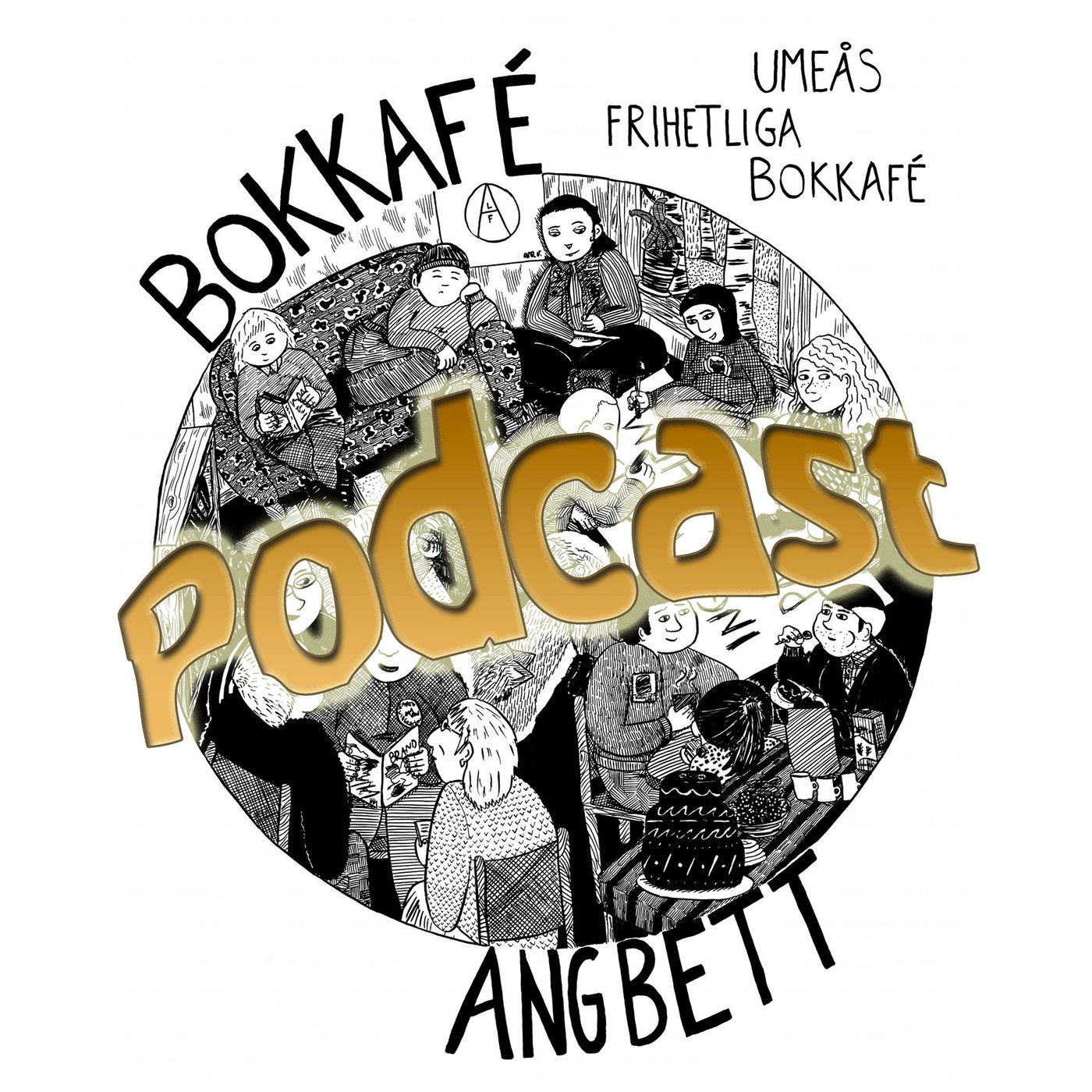 Bokkafé Angbett Podcast podcast artwork